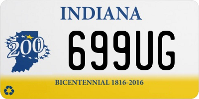 IN license plate 699UG