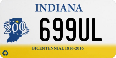 IN license plate 699UL