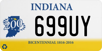 IN license plate 699UY