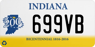 IN license plate 699VB