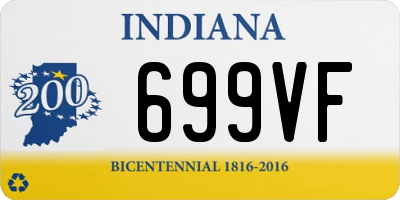 IN license plate 699VF