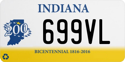 IN license plate 699VL