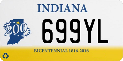 IN license plate 699YL