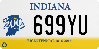 IN license plate 699YU