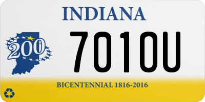 IN license plate 701OU