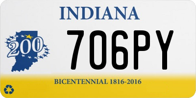 IN license plate 706PY