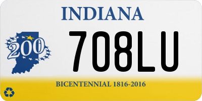 IN license plate 708LU