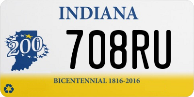 IN license plate 708RU