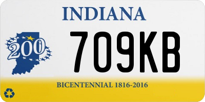 IN license plate 709KB