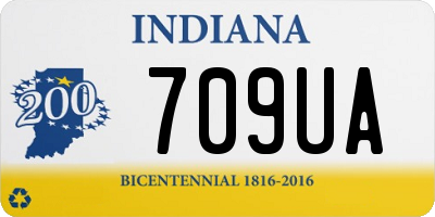 IN license plate 709UA