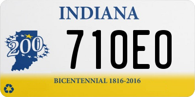 IN license plate 710EO