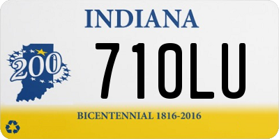 IN license plate 710LU