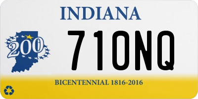 IN license plate 710NQ