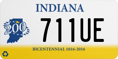 IN license plate 711UE