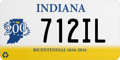 IN license plate 712IL