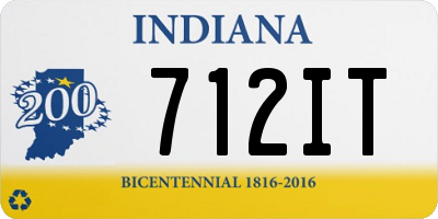 IN license plate 712IT