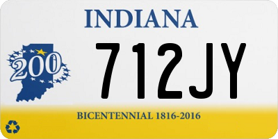 IN license plate 712JY