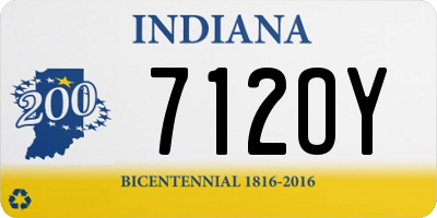 IN license plate 712OY