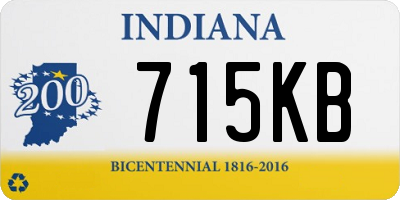 IN license plate 715KB