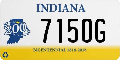 IN license plate 715OG
