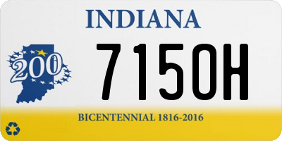 IN license plate 715OH