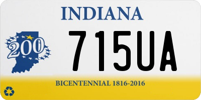 IN license plate 715UA