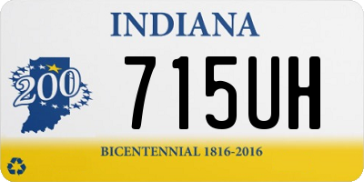IN license plate 715UH