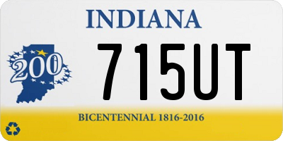 IN license plate 715UT