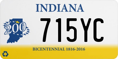 IN license plate 715YC