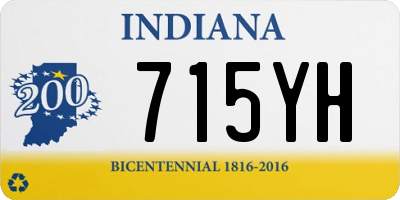 IN license plate 715YH