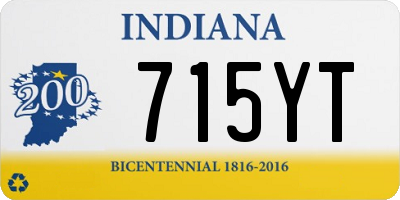 IN license plate 715YT