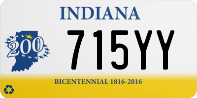 IN license plate 715YY