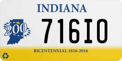 IN license plate 716IO