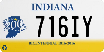 IN license plate 716IY
