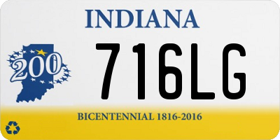 IN license plate 716LG