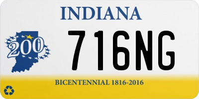 IN license plate 716NG