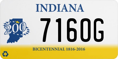 IN license plate 716OG