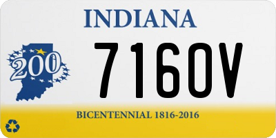 IN license plate 716OV