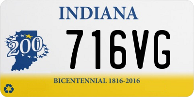 IN license plate 716VG