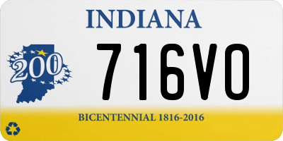 IN license plate 716VO