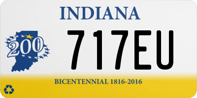 IN license plate 717EU