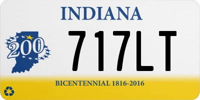 IN license plate 717LT