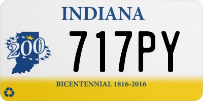 IN license plate 717PY