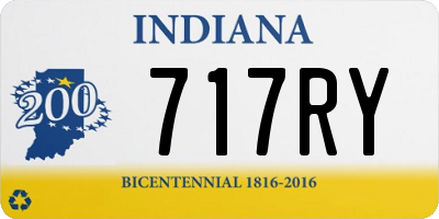 IN license plate 717RY