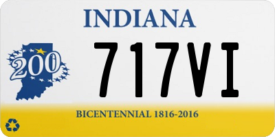 IN license plate 717VI