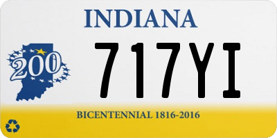 IN license plate 717YI