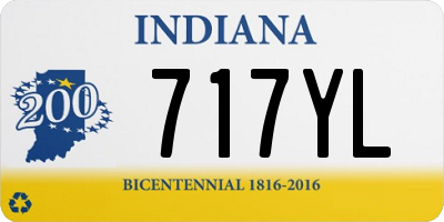 IN license plate 717YL