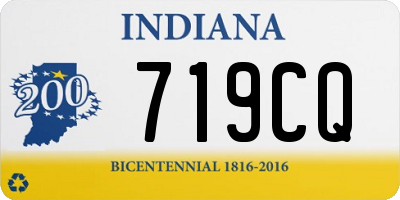 IN license plate 719CQ