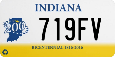 IN license plate 719FV