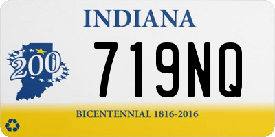 IN license plate 719NQ